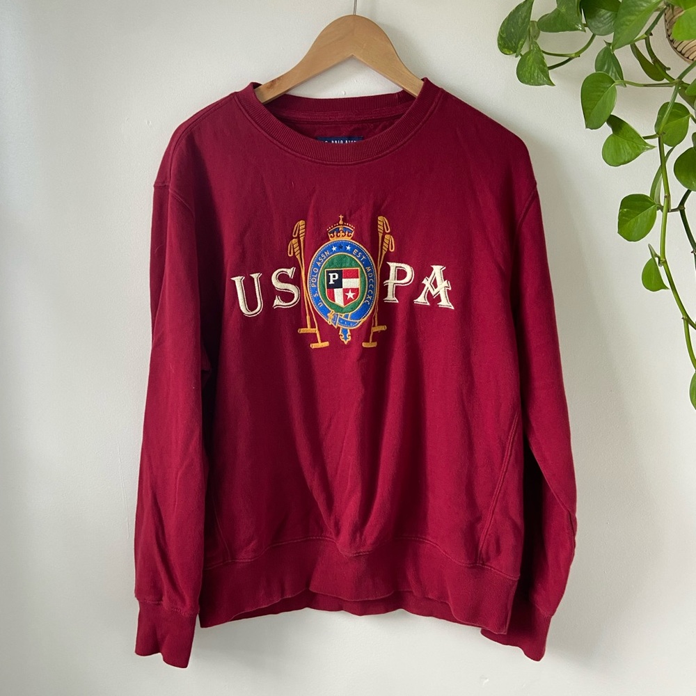 Vintage polo crewneck sweater